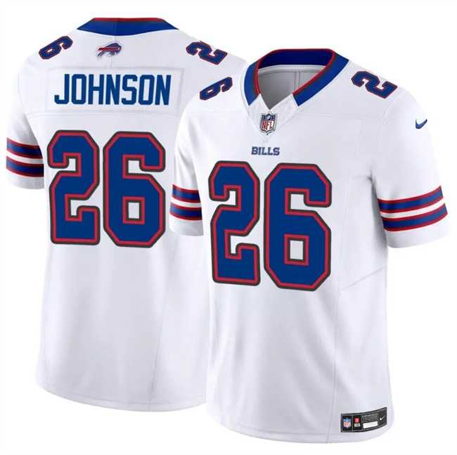 Men & Women & Youth Buffalo Bills #26 Ty Johnson White 2024 F.U.S.E. Vapor Untouchable Limited Stitched Jersey Dzhi,We sell and wholesale Men & Women & Youth Buffalo Bills #26 Ty Johnson White 2024 F.U.S.E. Vapor Untouchable Limited Stitched Jersey Dzhi on line form chian!